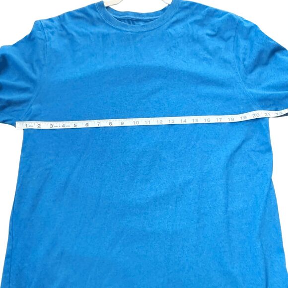 Carhartt Men's Original Fit Long Sleeve Graphic Logo T-Shirt Blue Size Medium - Picture 6 of 8